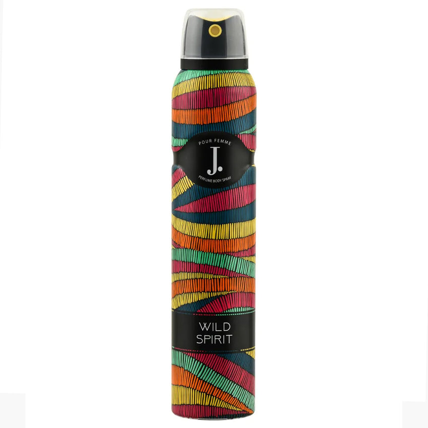 J. Body Spray Wild Spirit For Women - 200Ml, Women Body Spray & Mist, J., Chase Value