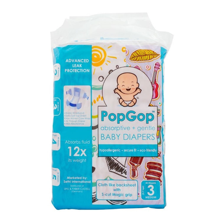 Pop Gop Diapers - Medium, Kids, Diapers & Wipes, Chase Value, Chase Value
