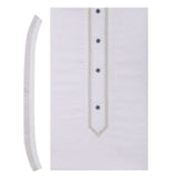 Men's Mashriq Embroidered Un-Stitched Suit - White, Men, Unstitched Fabric, Chase Value, Chase Value