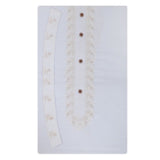 Men's Mashriq Embroidered Un-Stitched Suit - White, Men, Unstitched Fabric, Chase Value, Chase Value