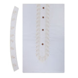 Men's Mashriq Embroidered Un-Stitched Suit - White, Men, Unstitched Fabric, Chase Value, Chase Value