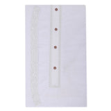 Men's Mashriq Embroidered Un-Stitched Suit - White, Men, Unstitched Fabric, Chase Value, Chase Value
