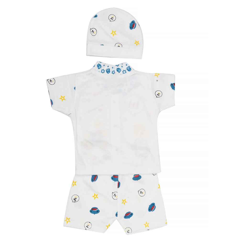 Newborn Unisex Suits 3Pcs - Blue, Kids, NB Boys Sets And Suits, Chase Value, Chase Value