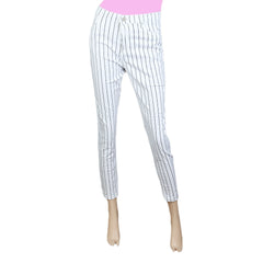 Women's cotton Pant - White, Women, Pants & Tights, Chase Value, Chase Value