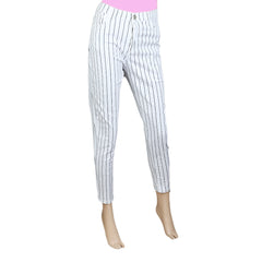 Women's cotton Pant - White, Women, Pants & Tights, Chase Value, Chase Value