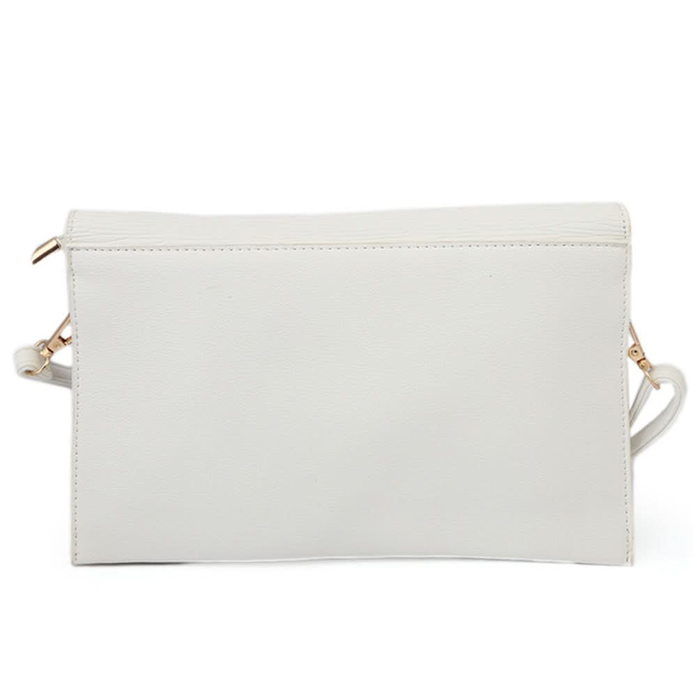 Women's Clutch A282 - White, Women, Clutches, Chase Value, Chase Value