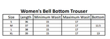 Women's Bell Bottom Trouser - White, Women, Pants & Tights, Chase Value, Chase Value