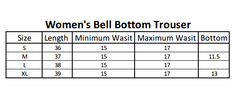 Women's Bell Bottom Trouser - White, Women, Pants & Tights, Chase Value, Chase Value