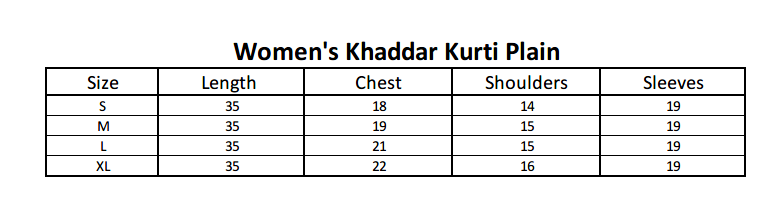 Women's Plain Khaddar Kurti - Pink, Women, Ready Kurtis, Chase Value, Chase Value