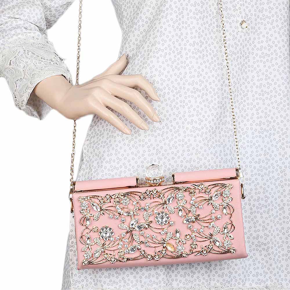 Women's Bridal Clutch - Pink, Women, Clutches, Chase Value, Chase Value