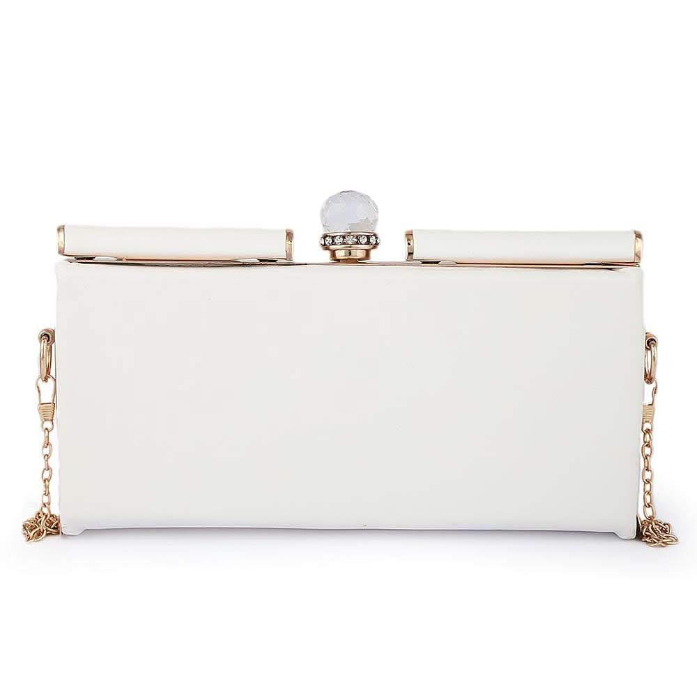 Women's Bridal Clutch - White, Women, Clutches, Chase Value, Chase Value