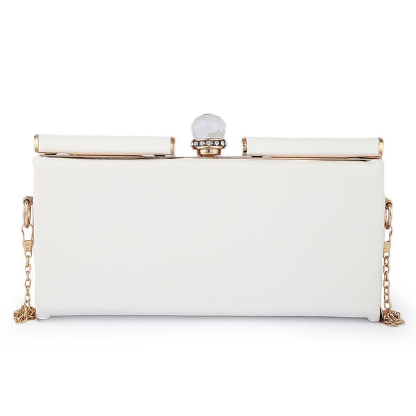 Women's Bridal Clutch - White, Women, Clutches, Chase Value, Chase Value