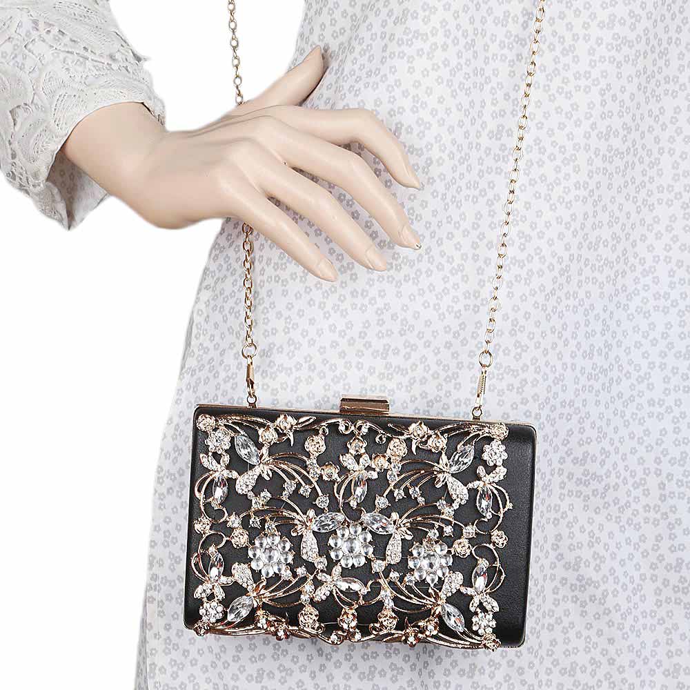 Women's Bridal Clutch - Black, Women, Clutches, Chase Value, Chase Value