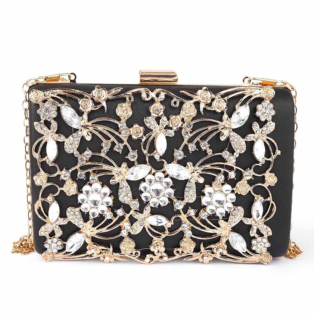 Women's Bridal Clutch - Black, Women, Clutches, Chase Value, Chase Value