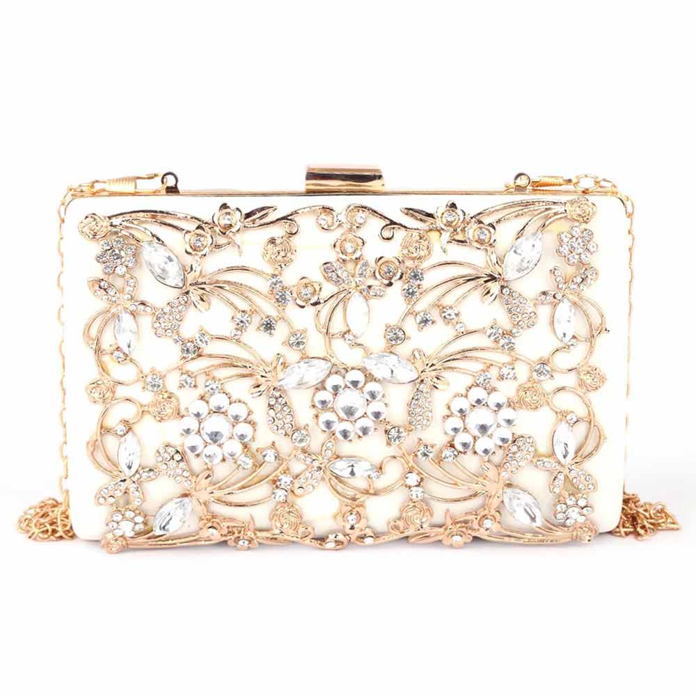 Women's Bridal Clutch - White, Women, Clutches, Chase Value, Chase Value