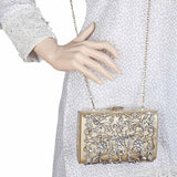 Women's Bridal Clutch - Golden, Women, Clutches, Chase Value, Chase Value