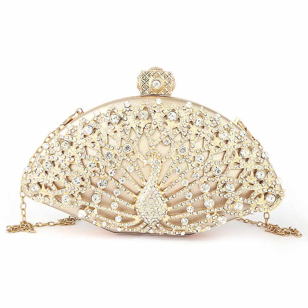 Women's Bridal Clutch - Golden, Women, Clutches, Chase Value, Chase Value
