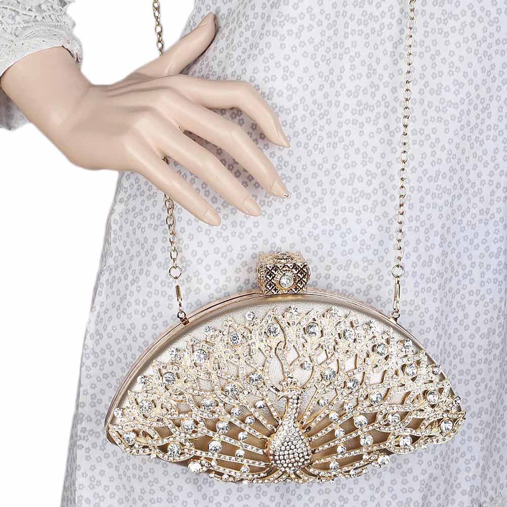 Women's Bridal Clutch - Golden, Women, Clutches, Chase Value, Chase Value