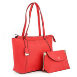 Women's Handbag 2 Pcs (Y-0136) - Red, Women, Bags, Chase Value, Chase Value
