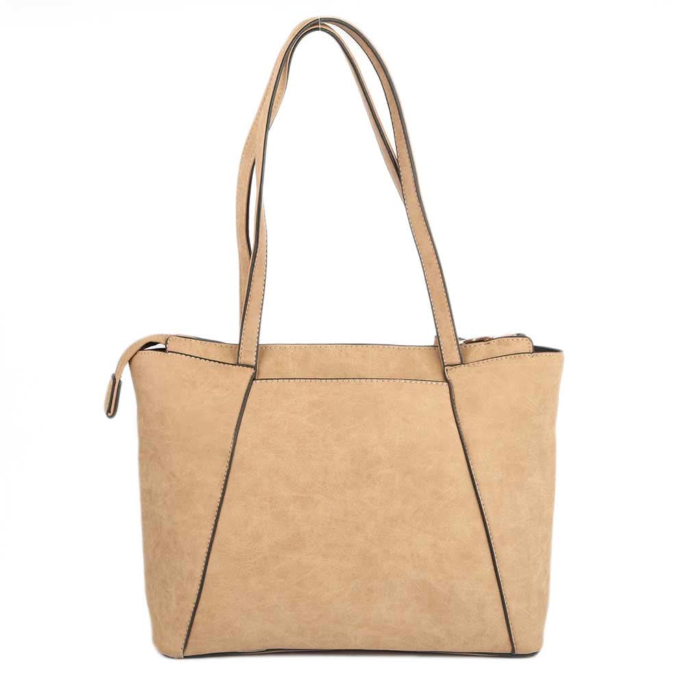 Women's Handbag 2 Pcs (Y-0136) - Apricot, Women, Bags, Chase Value, Chase Value