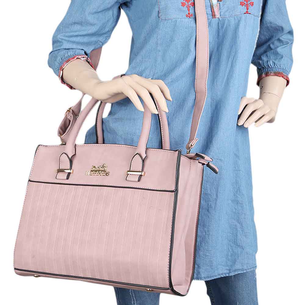 Women's Handbag 2 Pcs (Y-0141) - Pink, Women, Bags, Chase Value, Chase Value