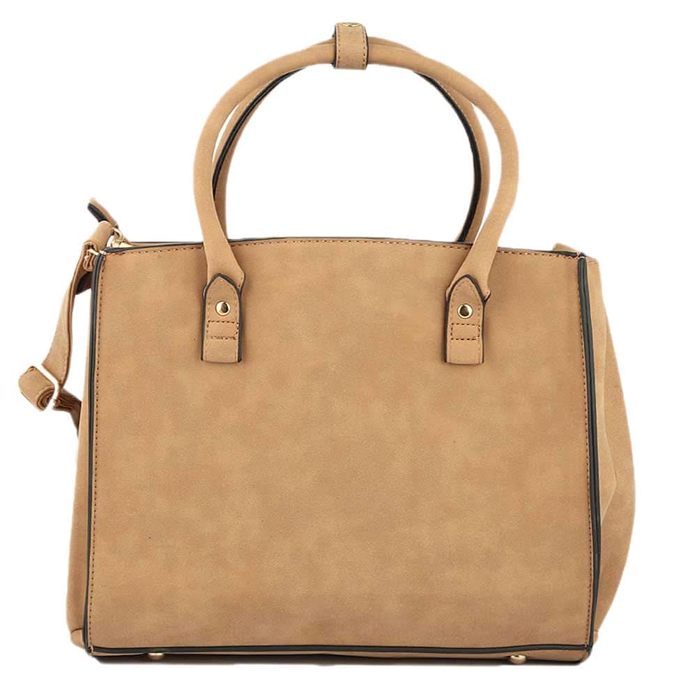 Women's Handbag 2 Pcs (Y-0141) - Taupe, Women, Bags, Chase Value, Chase Value