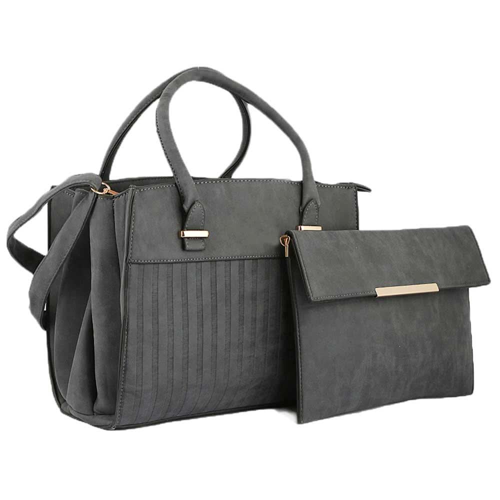 Women's Handbag 2 Pcs (Y-0141) - Blue, Women, Bags, Chase Value, Chase Value