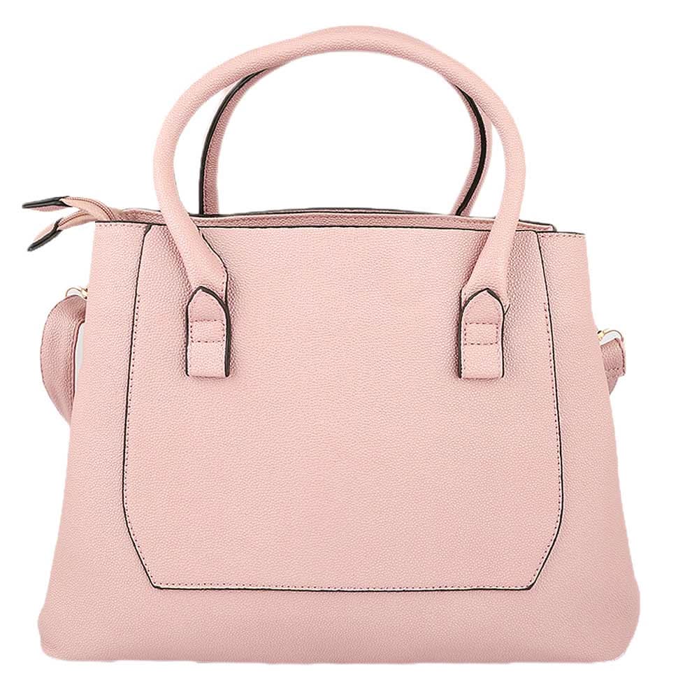 Women's Handbag 2 Pcs (0156) - Pink, Women, Bags, Chase Value, Chase Value