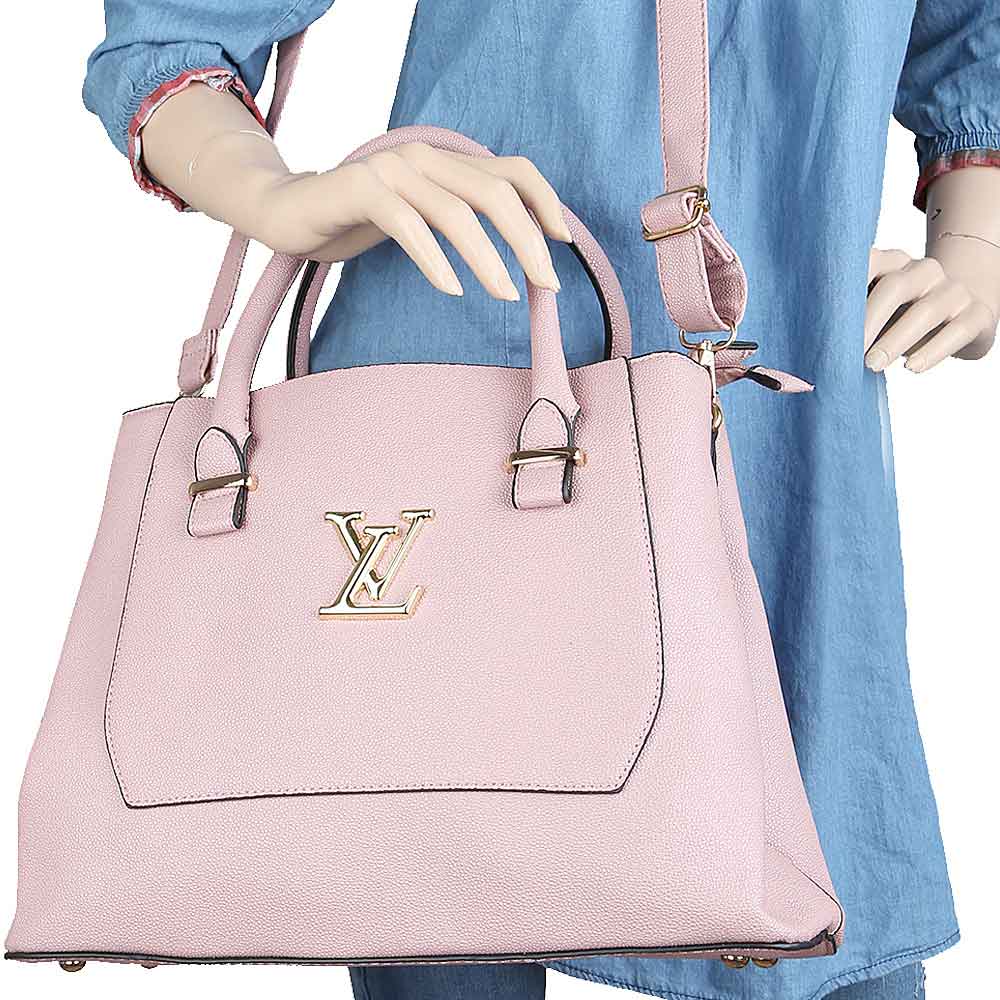 Women's Handbag 2 Pcs (0156) - Pink, Women, Bags, Chase Value, Chase Value