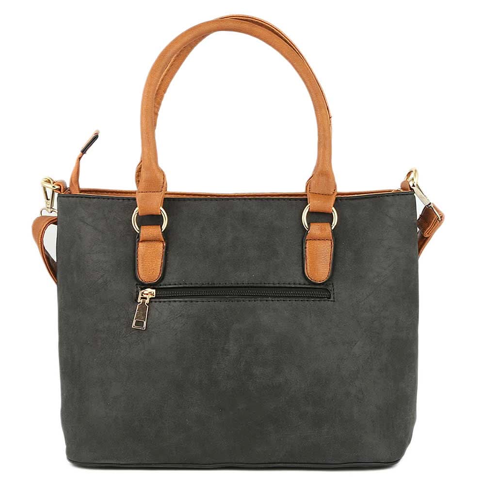 Women's Handbag 2 Pcs (Y-0166-1) - Black, Women, Bags, Chase Value, Chase Value
