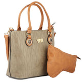 Women's Handbag 2 Pcs (Y-0166-1) - Olive, Women, Bags, Chase Value, Chase Value
