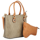 Women's Handbag 2 Pcs (Y-0166-1) - Olive, Women, Bags, Chase Value, Chase Value