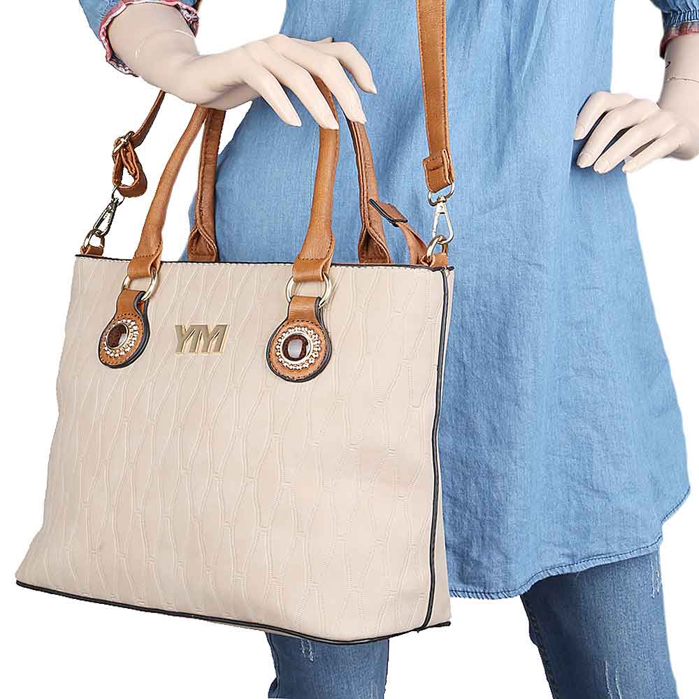 Women's Handbag 2 Pcs (Y-0166-1) - Apricot, Women, Bags, Chase Value, Chase Value