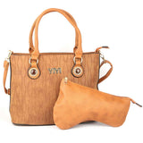 Women's Handbag 2 Pcs (Y-0166-1) - Pink, Women, Bags, Chase Value, Chase Value