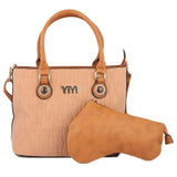 Women's Handbag 2 Pcs (Y-0166-1) - Brown, Women, Bags, Chase Value, Chase Value
