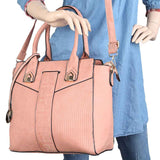 Women's Handbag 2 Pcs (Y-0169) - Pink, Women, Bags, Chase Value, Chase Value