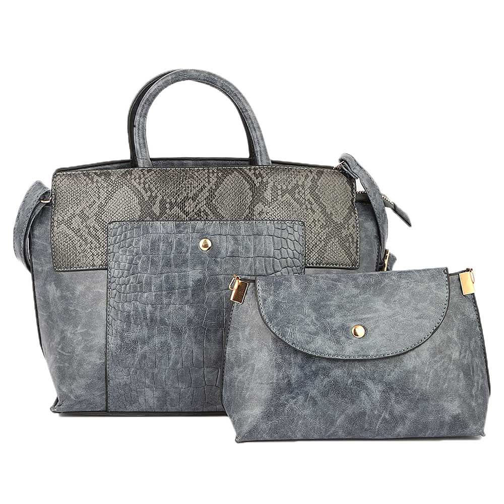 Women's Handbag 2 Pcs (Y-0172) - Sapphire, Women, Bags, Chase Value, Chase Value