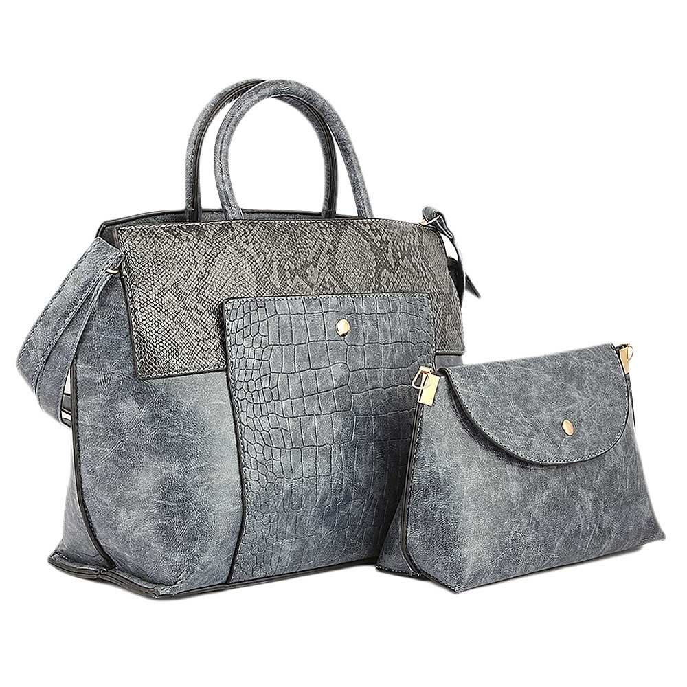 Women's Handbag 2 Pcs (Y-0172) - Sapphire, Women, Bags, Chase Value, Chase Value