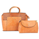 Women's Handbag 2 Pcs (Y-0172) - Orange, Women, Bags, Chase Value, Chase Value