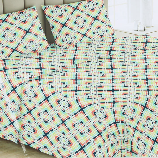 Double Bed Sheet - Y-37, Home & Lifestyle, Double Bed Sheet, Chase Value, Chase Value