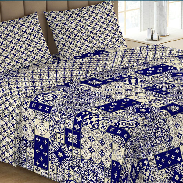 Printed Double Bed Sheet - YD-5, Double Size Bed Sheet, Chase Value, Chase Value