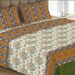Printed Double Bed Sheet - YD-8, Double Size Bed Sheet, Chase Value, Chase Value