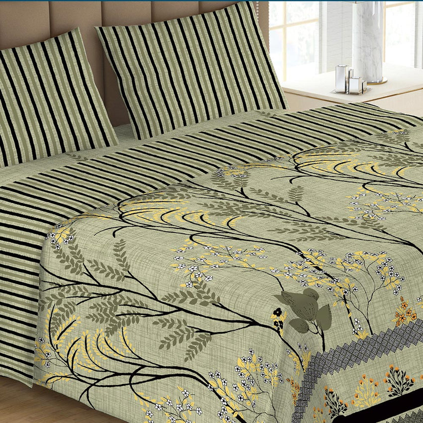 Printed Double Bed Sheet - YD-9, Double Size Bed Sheet, Chase Value, Chase Value