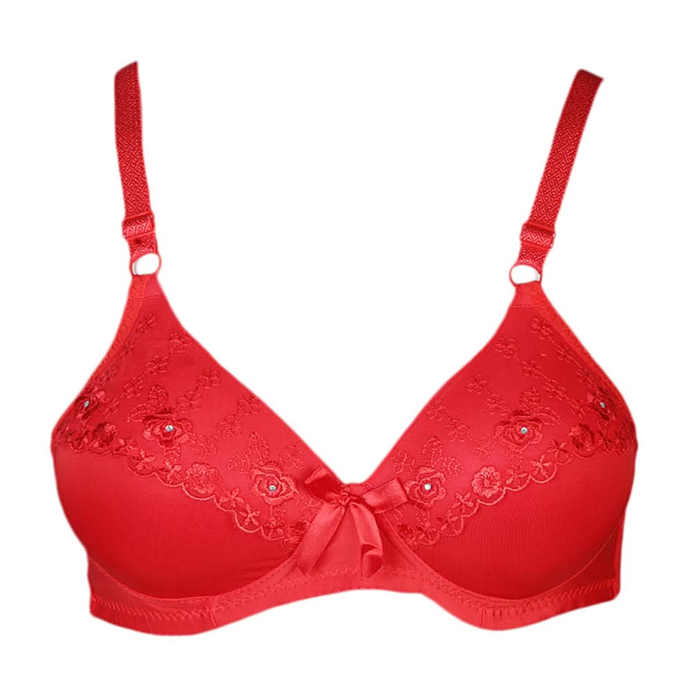 Women's Foam Bra - Red, Women, Bras, Chase Value, Chase Value