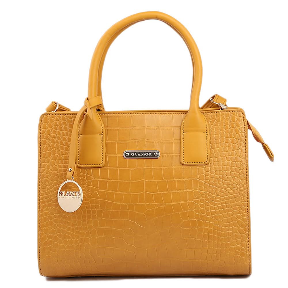 Women's Handbag- Yellow, Women, Bags, Chase Value, Chase Value