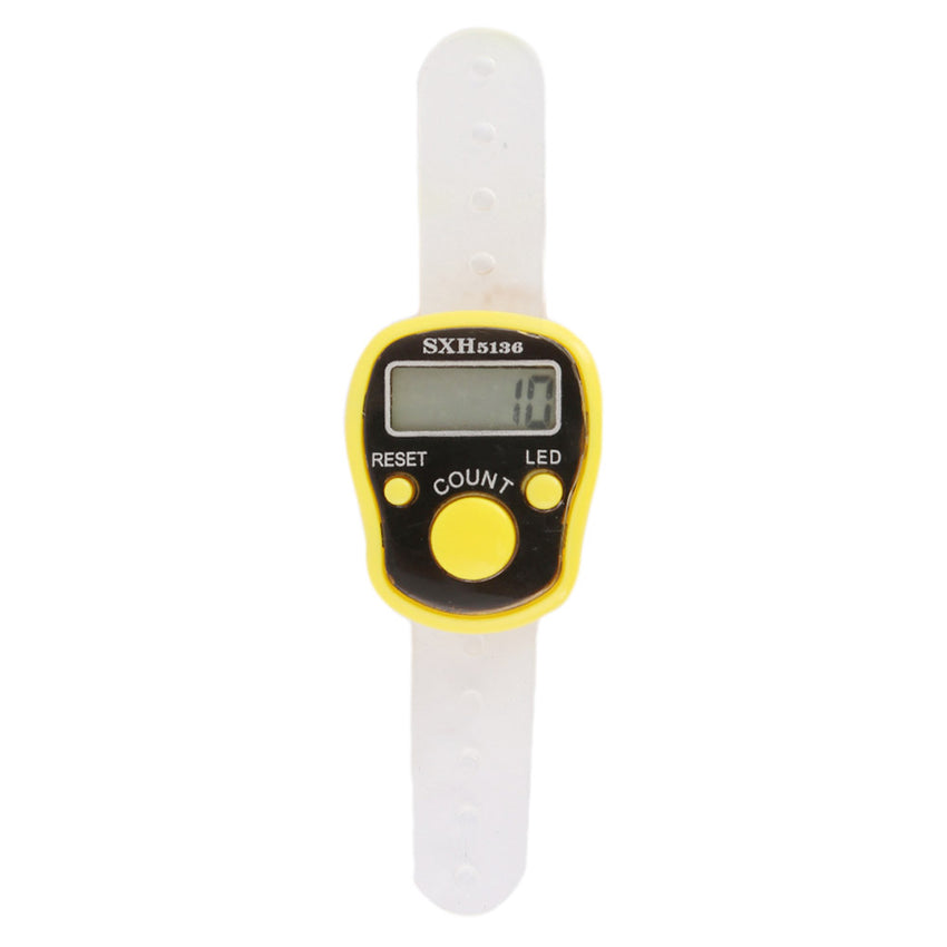 Digital Finger Counter - Yellow, Home & Lifestyle, Accessories, Chase Value, Chase Value