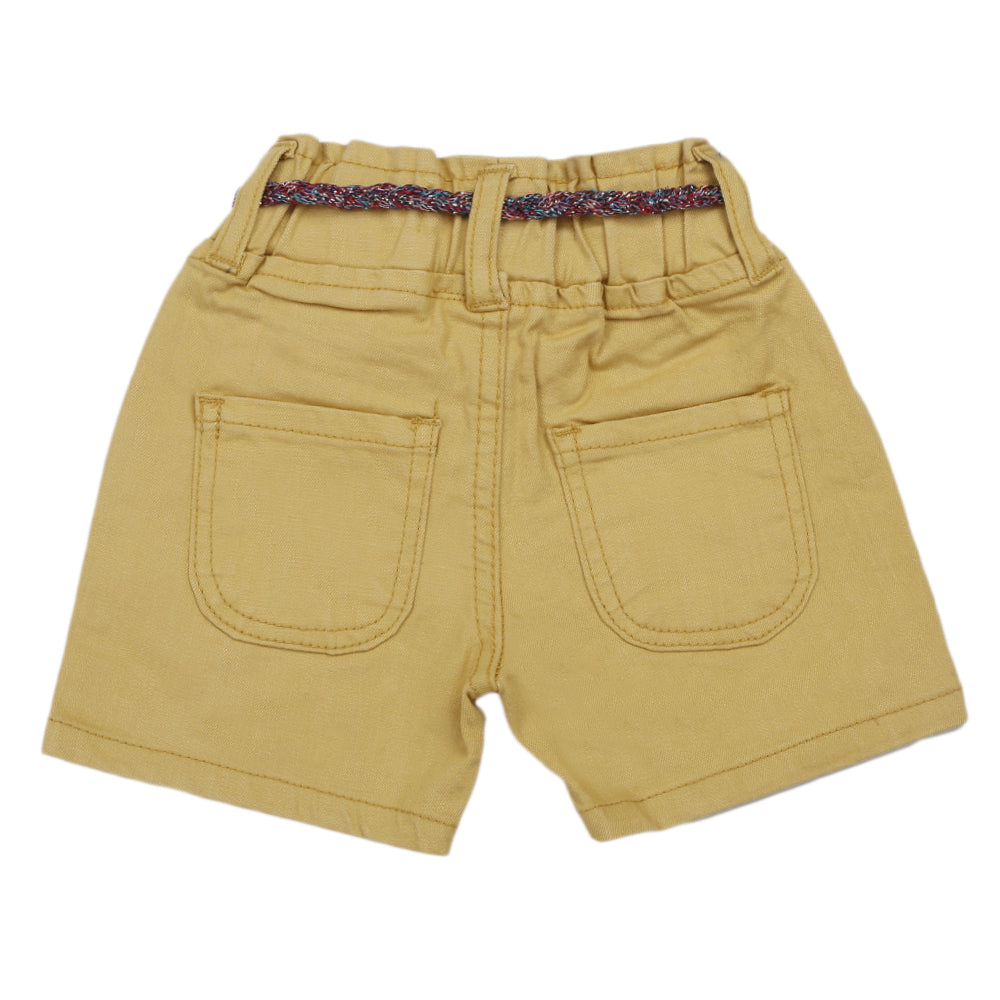 Girls Short - Yellow, Girls Shorts Skirts, Chase Value, Chase Value