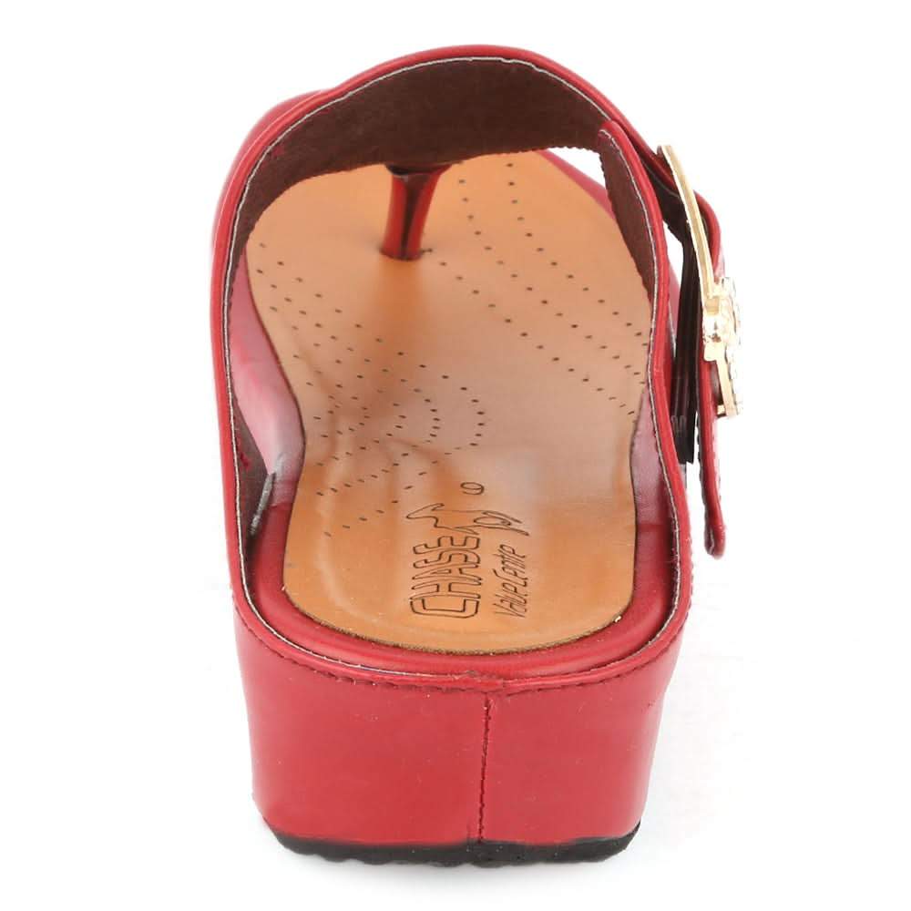 Women's Softy Slipper (Z-1) - Maroon, Women, Slippers, Chase Value, Chase Value