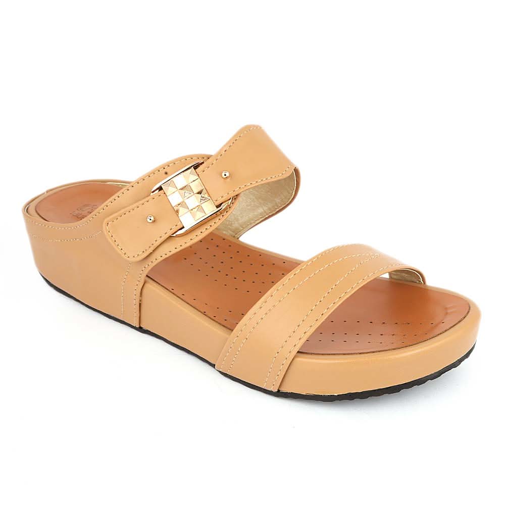 Women's Softy Slipper ( Z2 ) - Fawn, Women, Slippers, Chase Value, Chase Value
