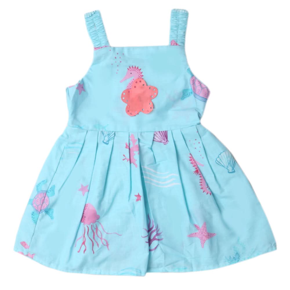Girls Frock - Z33, Kids, Girls Frocks, Chase Value, Chase Value